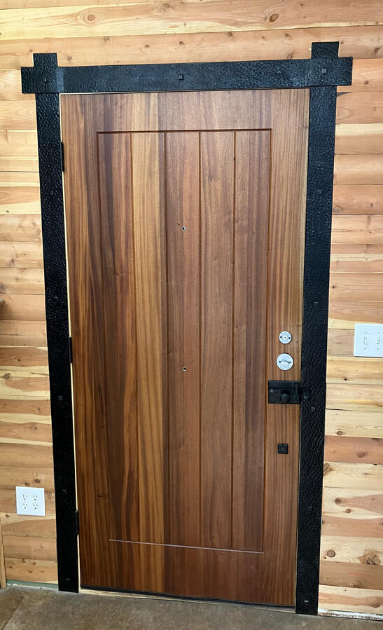 steel door trim